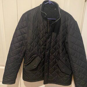 Barbour Powell Quilted Winter Coat - Large